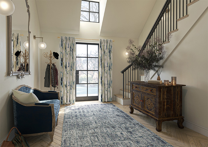 Interstellar, Teal - Made to Measure Curtains - Image 8